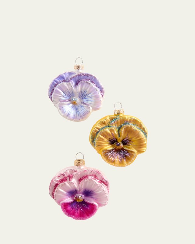 Pansy Ornament